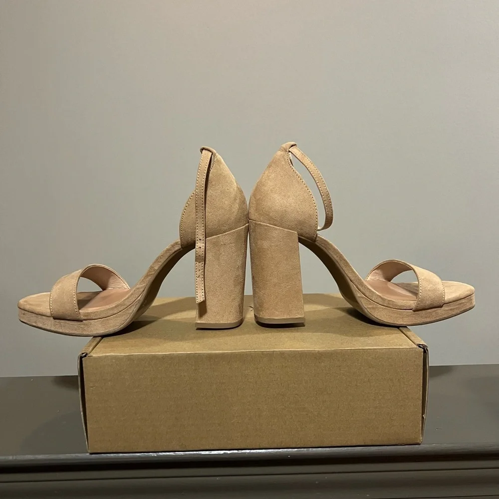 Torrid Platform Block Heeled Sandal 6.5WW - Picture 7 of 14